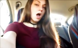 Watch naughty ex gf sucking another dick in a car like a hooker